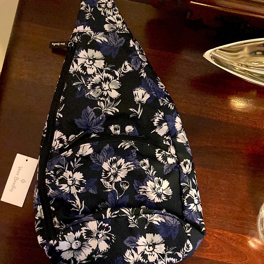 Vera Bradley (new) Sling Backpack frosted floral